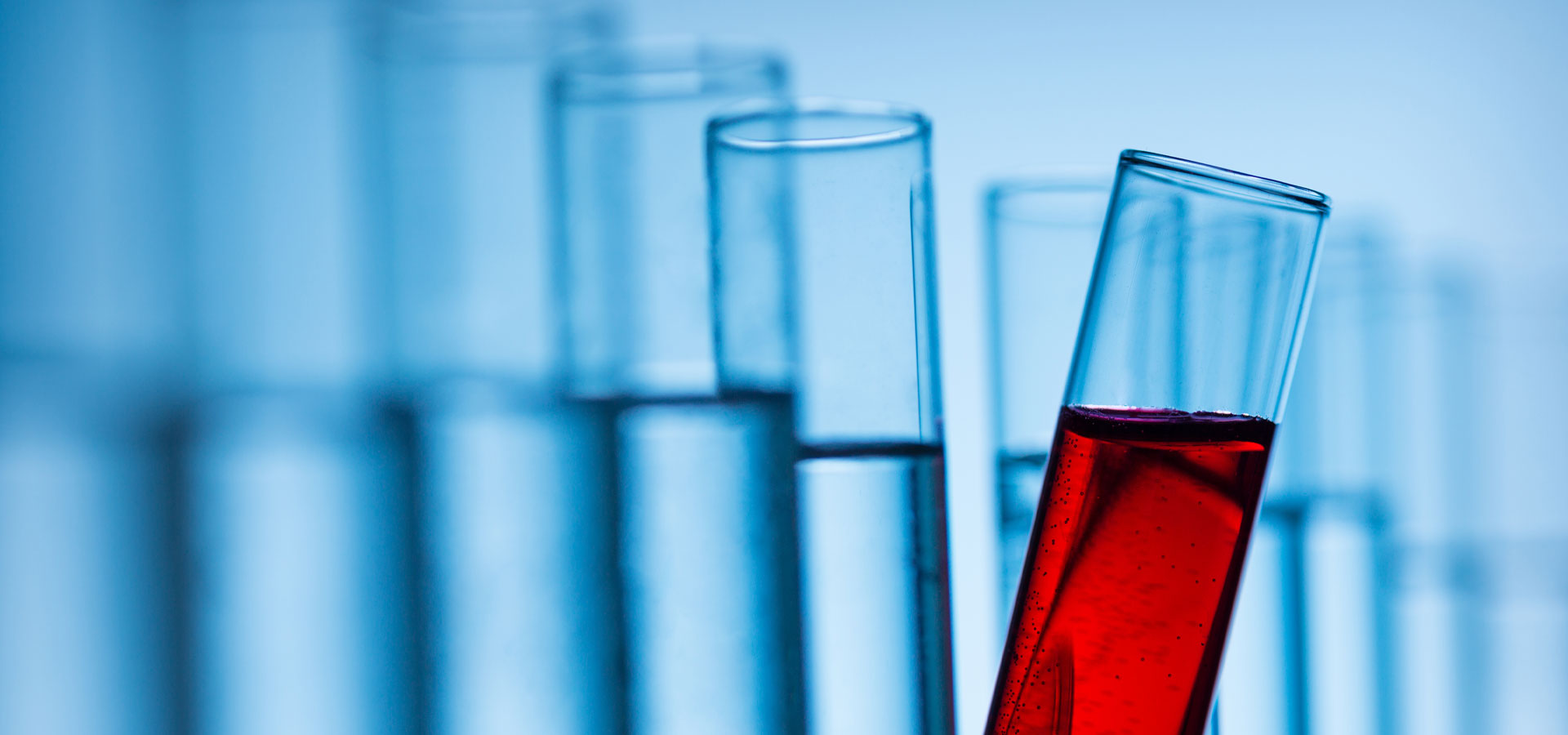 Blood plasma in the lab